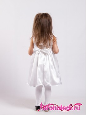 Нарядное детское платье Анита белое