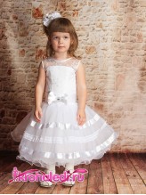 Нарядное детское платье Снежинка