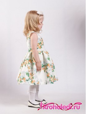 Нарядное детское платье Весна