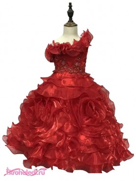Нарядное детское платье Фламенко