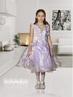 Нарядное детское платье Дюймовочка
