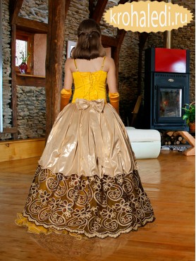 Бальное детское платье Императрица