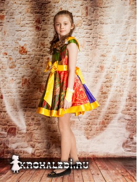 Нарядное детское платье Летний день