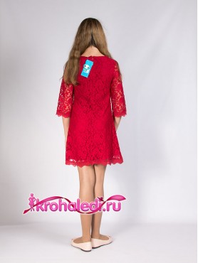 Нарядное детское платье Трубадурочка
