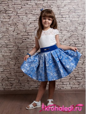 Нарядное детское платье Василиса