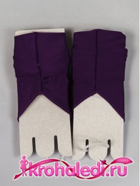 Детские перчатки Пуховка фиолетовые