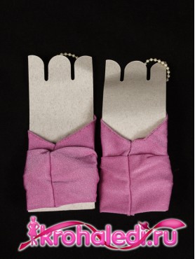 Детские перчатки Пуховка лиловые