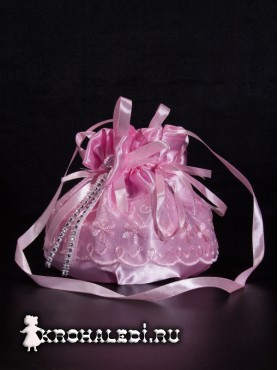 Детская сумочка Золушка розовая